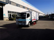 Dongfeng multi-function road washing sweeper truck