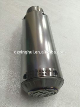 TITANIUM UNIVERSAL MOTORCYCLE RACING EXHAUST MUFFLER SILENCER PARTS