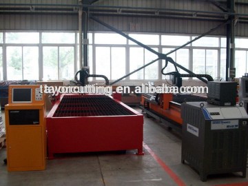 CNC plasma cutting table, precision cutting table, metal cut table