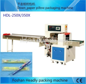 Foshan Headly automatic toothbrush horizontal pillow packing machine