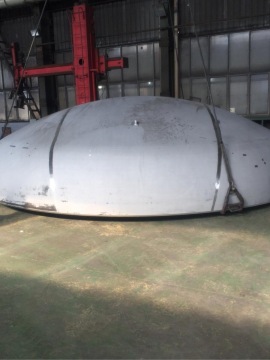 Hot Spinning dished heads