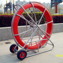Detectable Duct Rodders 300m Fiberglass Cable Pusher