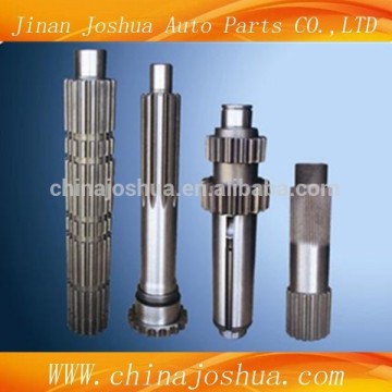 howo transmission output shaft/solid shaft power transmission/transmission input shaft