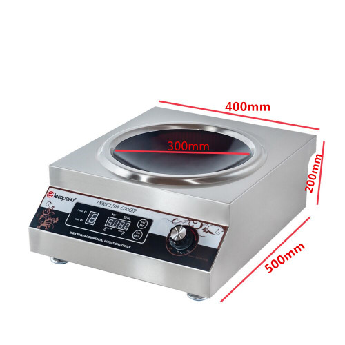 220V/110V 5000W Induction Wok Cooker