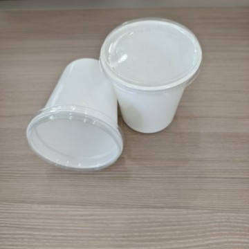 Frozen White PP EVOH Food Packaging Cup
