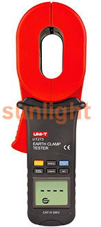 Earth Ground Resistance Clamp Tester, AC Leakage Clamp Meter, Datalogger, UT275