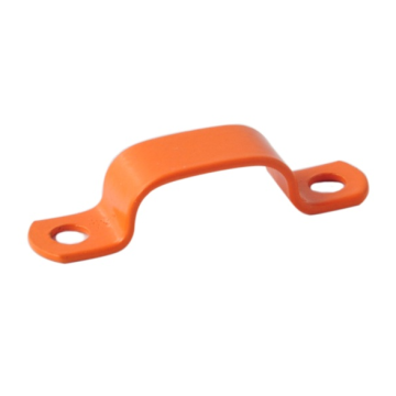 LSZH Coated Orange Saddle Copper Fire Clips