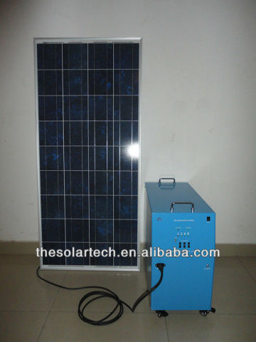 100W solar power kit solar pv kit solar energy system solar home system