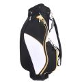 Custom Black Golf Staff Bag