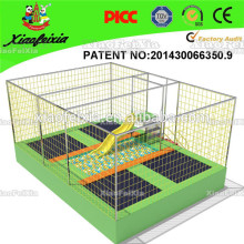 Small Four In One Jumping Trampoline Park Equipment