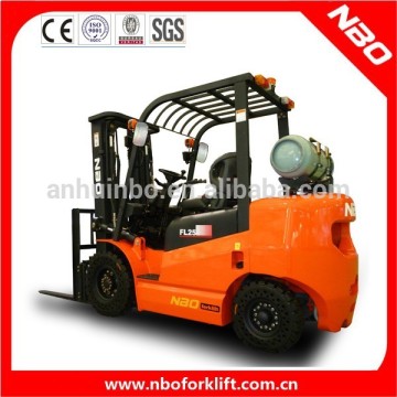 NBO 2.5 ton gasline/lpg forklift ,China forklift truck for sale