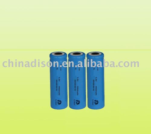 18650 Li-ion Battery 3.2V 1600mAh(Li-ion Phosphate Battery)