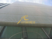 Stainless steel decorative wire mesh for Architectural facade cladding