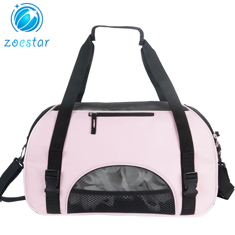 Pet Carrier Tote Bag with Shoulder Strap Soft Sides Travel Carrying Bag for Cat and Small Dog