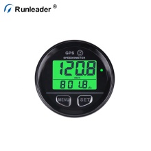 Runleader 60mm Digital GPS Speedometer with Backlit Display for Motorcycles