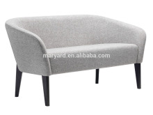 Fabric restaurant booth sofa