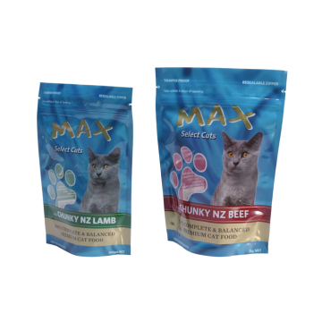 BRC Standard Dog Food Standing Plastic Ziplock Pouch