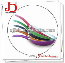 COLOR CERAMIC COATING PANS AND SKILLETS FOR INDUCTION