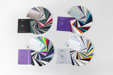 Color Swatches Books Sample