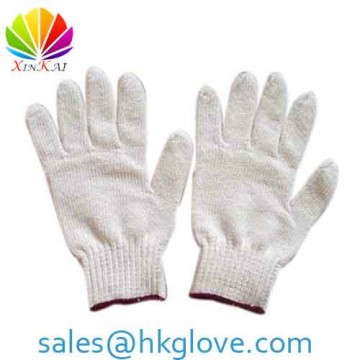Natural White Cotton Glove HKA1189
