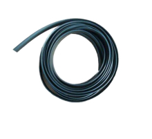 Black PVC Flat Screen Spline for Doors and Windows