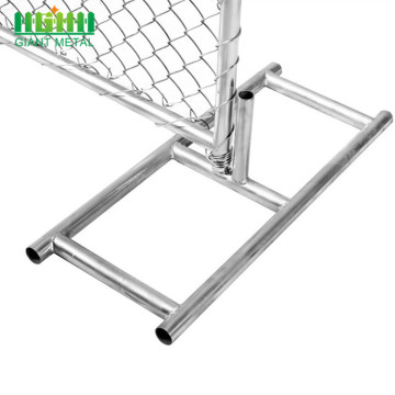 temporary chain link fence panel stand australian