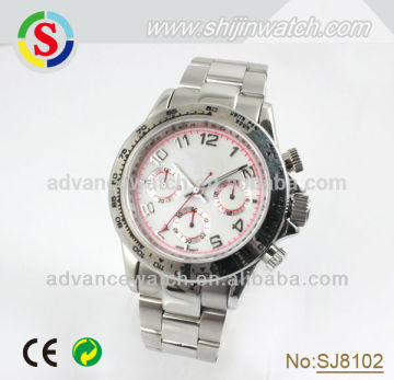 Alibaba China multifunction stainless steel watch man watch