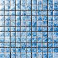 Bleu carreaux de mosaïque en céramique