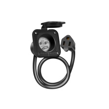 15A 125V AC Power Inlet Port Plug for RV & Golf Cart