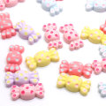 Colorful Sweet Candy Shaped Resin Cabochon Flatback Beads 100pcs/bag Handmade Article Desk Ornaments Beads Slime