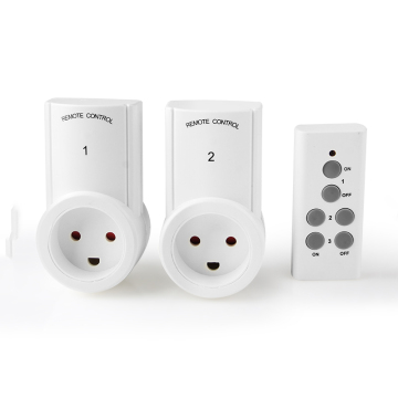 Danish Standard Wireless Remote Control Smart Socket Outlet Plug and Wall Switch with Remote