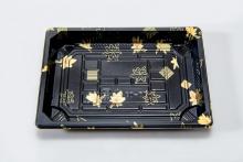 Rectangular Plastic Printed Sushi Tray