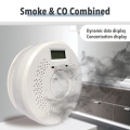 Factory wholesales battery operated photoelectric standalone smoke detector co detector smoke and carbon monoxide detector alarm