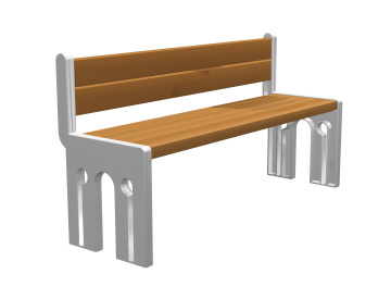 Saller Park Bench (GYX-Z02)