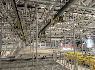 Modular Chain Roller Bed