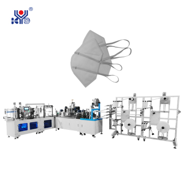 Fully Automatic Folding Belt Buckle Function Mask Making Machine