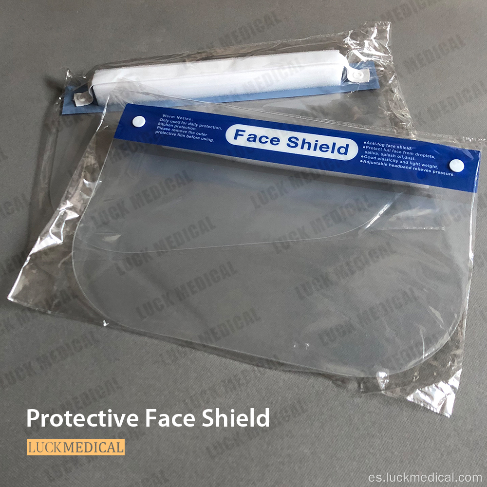 Escudo facial protector al aire libre Tamaño de adulto/niño