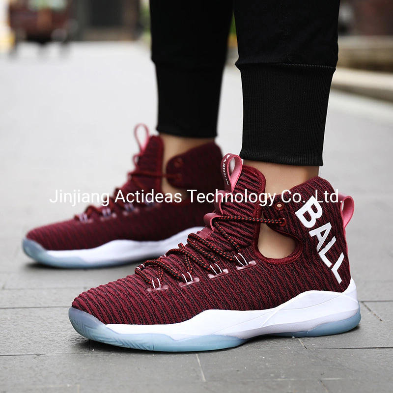 2020 High Quality Non-Slip Basketball Shoes Shock Absorbing Men Sneakers