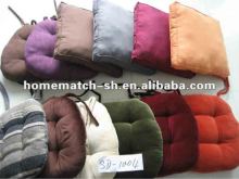 faux suede poly filling cushions home decor, solid color or printing, hand made seat pad