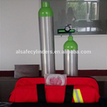 CE approved manufacturer direct sale ME aluminum oxygen tank