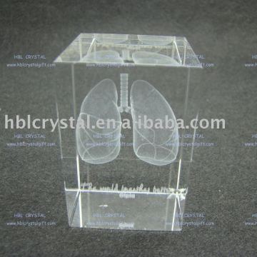 laser engrave crystal