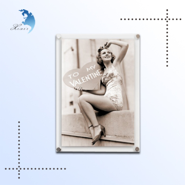 wall painting panel decorative acrylic display advertisements sign