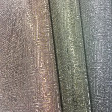 Cinderella glitter PVC leather glitter fabric good
