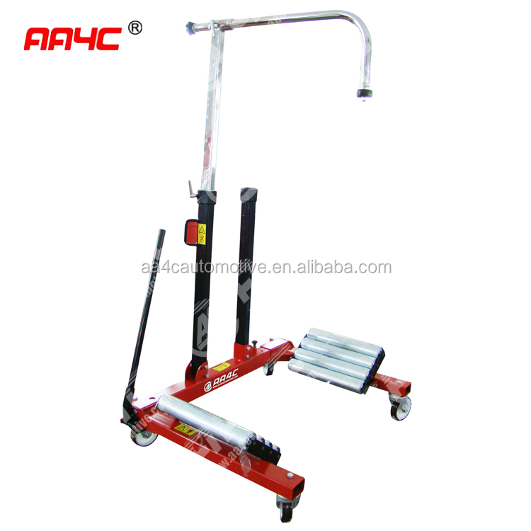 AA4C car tires dolly tire mover tire carrier China made wheel dolly (gear box) Dual wheel dolly AA-T600