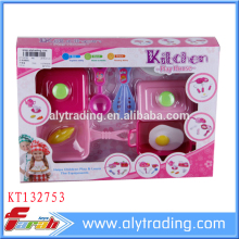 plastic kids cooking play set kitchen toy
