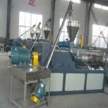 Double Screw Wood Plastic Extrusion Line Sjsz 65 For Plastic Profiles