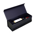 Embalagem de champanhe personalize o logotipo da caixa de vinhos magnéticos