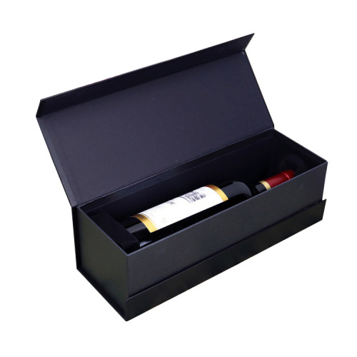 บรรจุภัณฑ์แชมเปญปรับแต่งโลโก้ Magnetic Wine Box