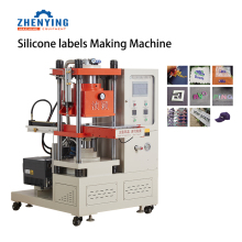 Hat Bag Rubber Logo Silicone Label Making Machine