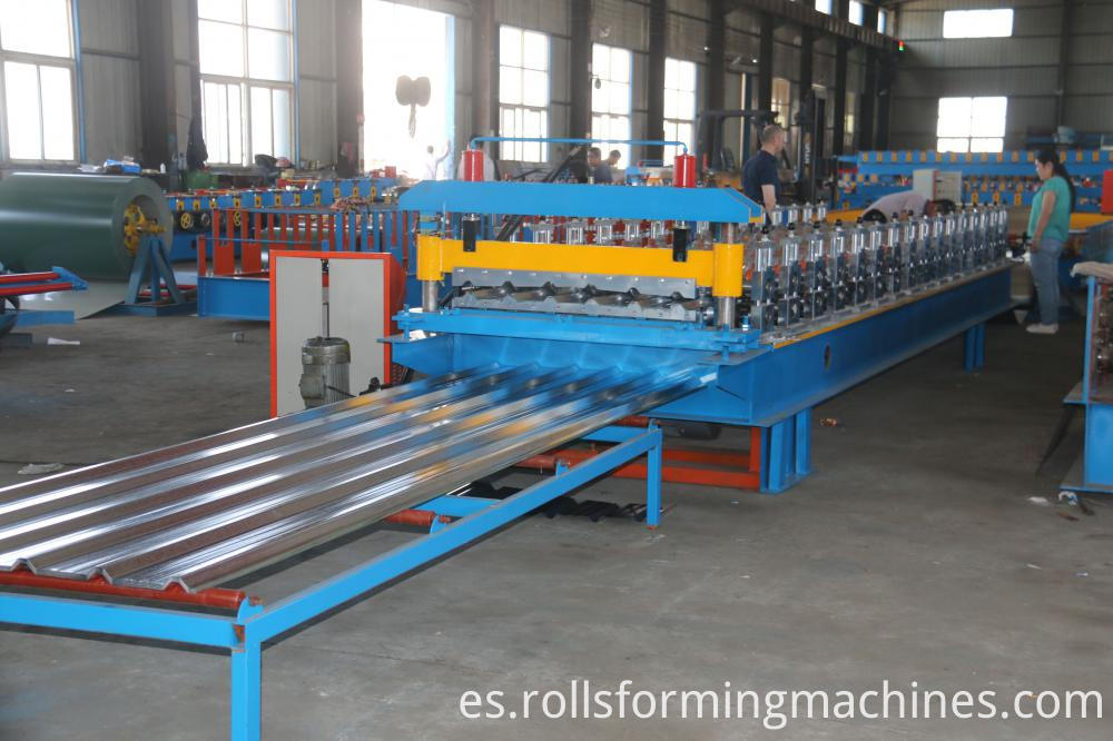 Good Configuration High Quality Single Layer Trapezoid Roll Forming Machine